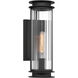 Vessaro 1 Light 17 inch Sand Coal Black Outdoor Wall Sconce