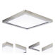Wafer LED 9 inch Satin Nickel Flush Mount Ceiling Light