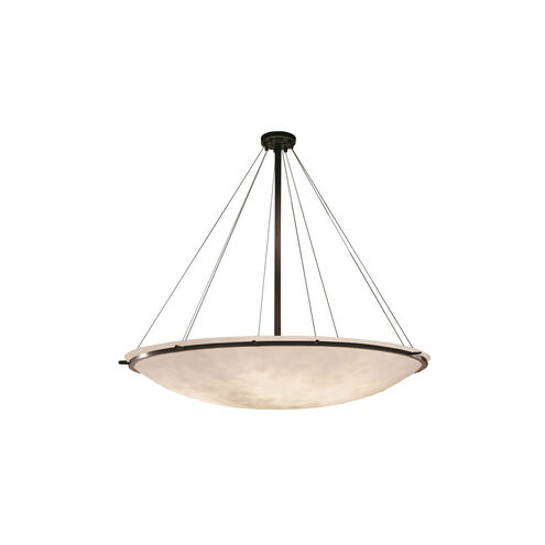 Clouds LED 63 inch Dark Bronze Pendant Ceiling Light in 9000 Lm LED, Bowl