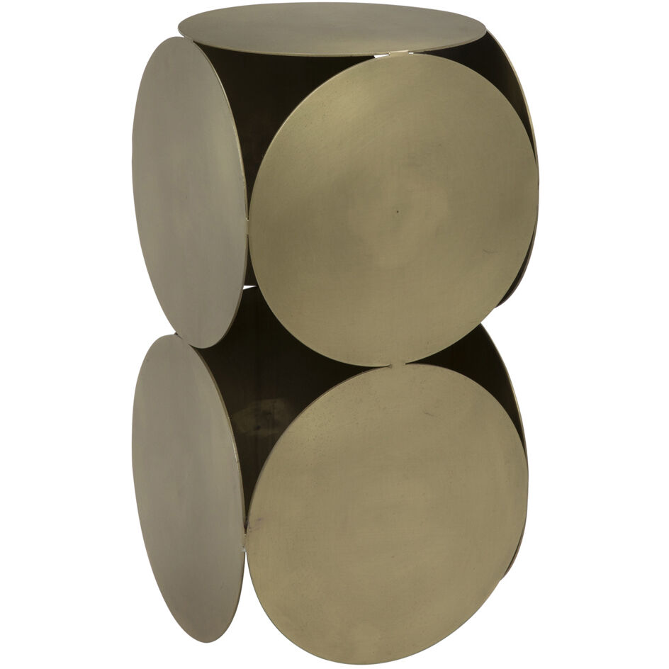 Lola 24 X 12 inch Antique Brass Side Table