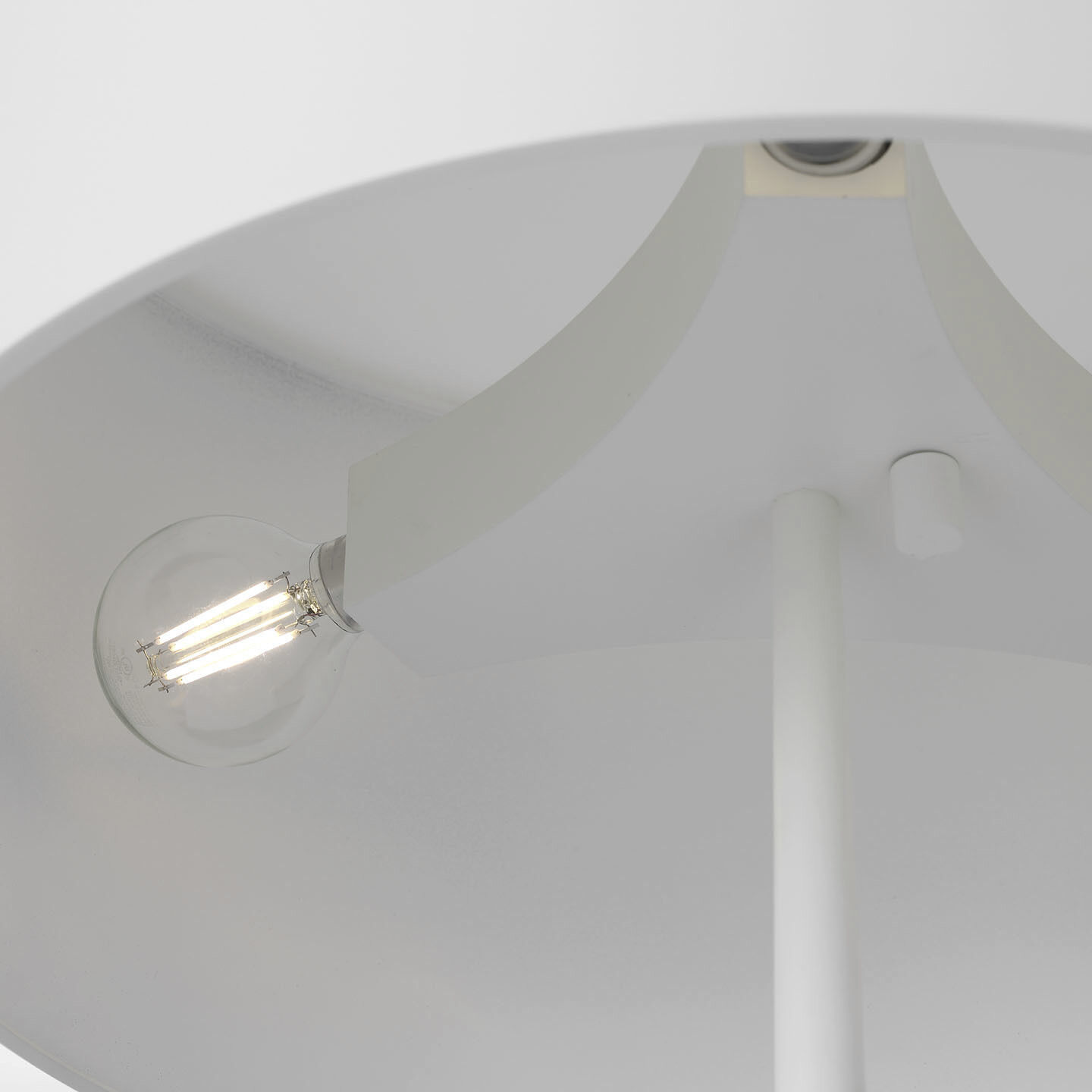 Barbara Barry Spinet 26.25 inch 6.5 watt Matte White Modern Trumpet Table Lamp Portable Light