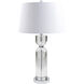 Glamorous 29 inch 100 watt Clear Accent Table Lamp Portable Light