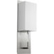 Epoch 1 Light 5 inch Satin Nickel Sconce Wall Light