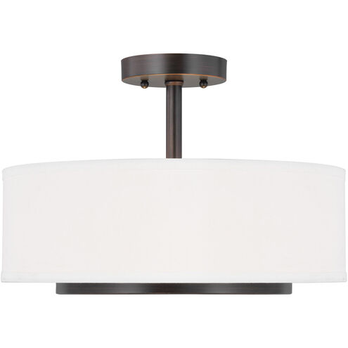 Nance 2 Light 16.25 inch Bronze Convertible Pendant Semi-Flush Ceiling Light