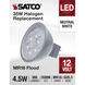 Lumos LED 4.5 watt 12 3500K Light Bulb, MR LED