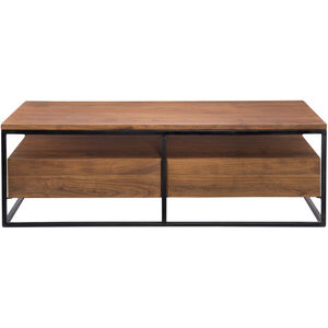 Vancouver 52 X 26 inch Brown Coffee Table