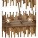 Teahouse 8 Light 32.25 inch Khaki Chandelier Ceiling Light