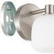Valentina 1 Light 6.25 inch Brushed Nickel Vanity Light Wall Light