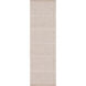 Julia 72 X 48 inch Taupe, Cream, White Rug