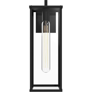 Brentwood 1 Light 17.63 inch Textured Black Exterior Wall Sconce