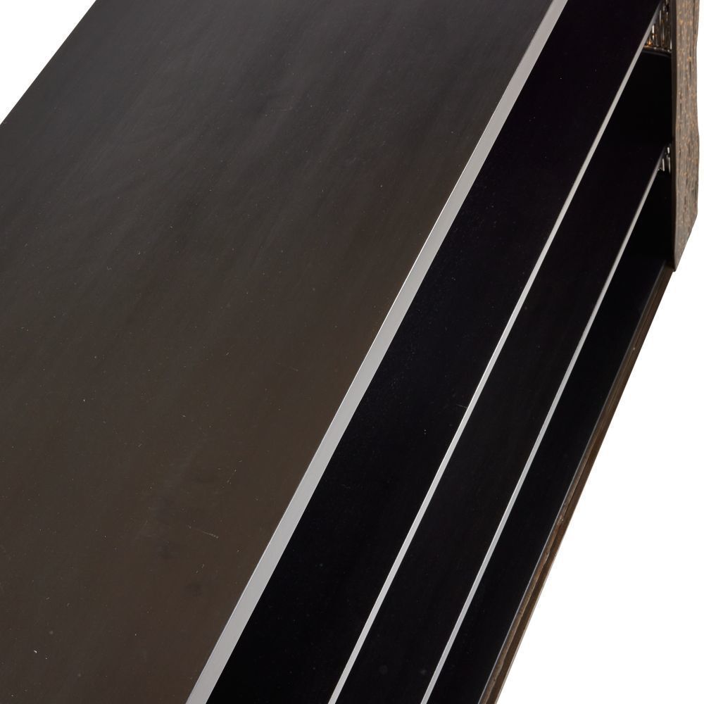 Easton Antique Brass Bookshelf