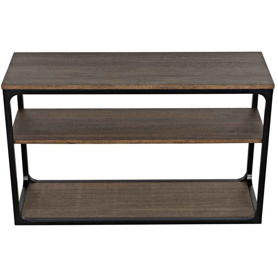 Novie 46 X 15.5 inch Matte Black Console, Small