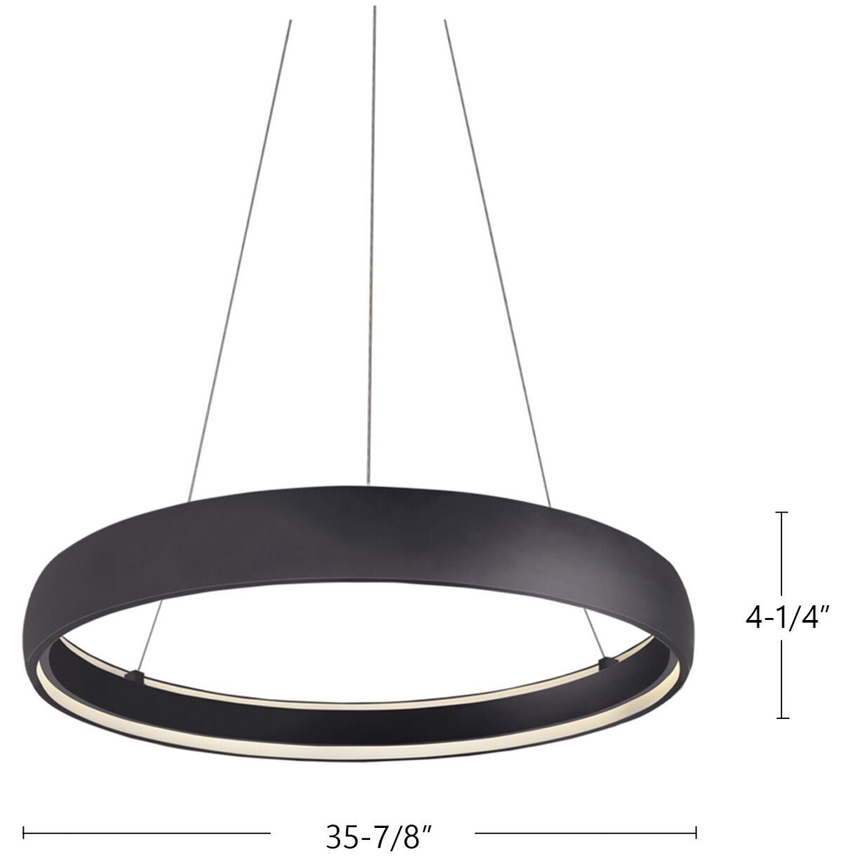 Halo Pendant Ceiling Light in Brushed Silver