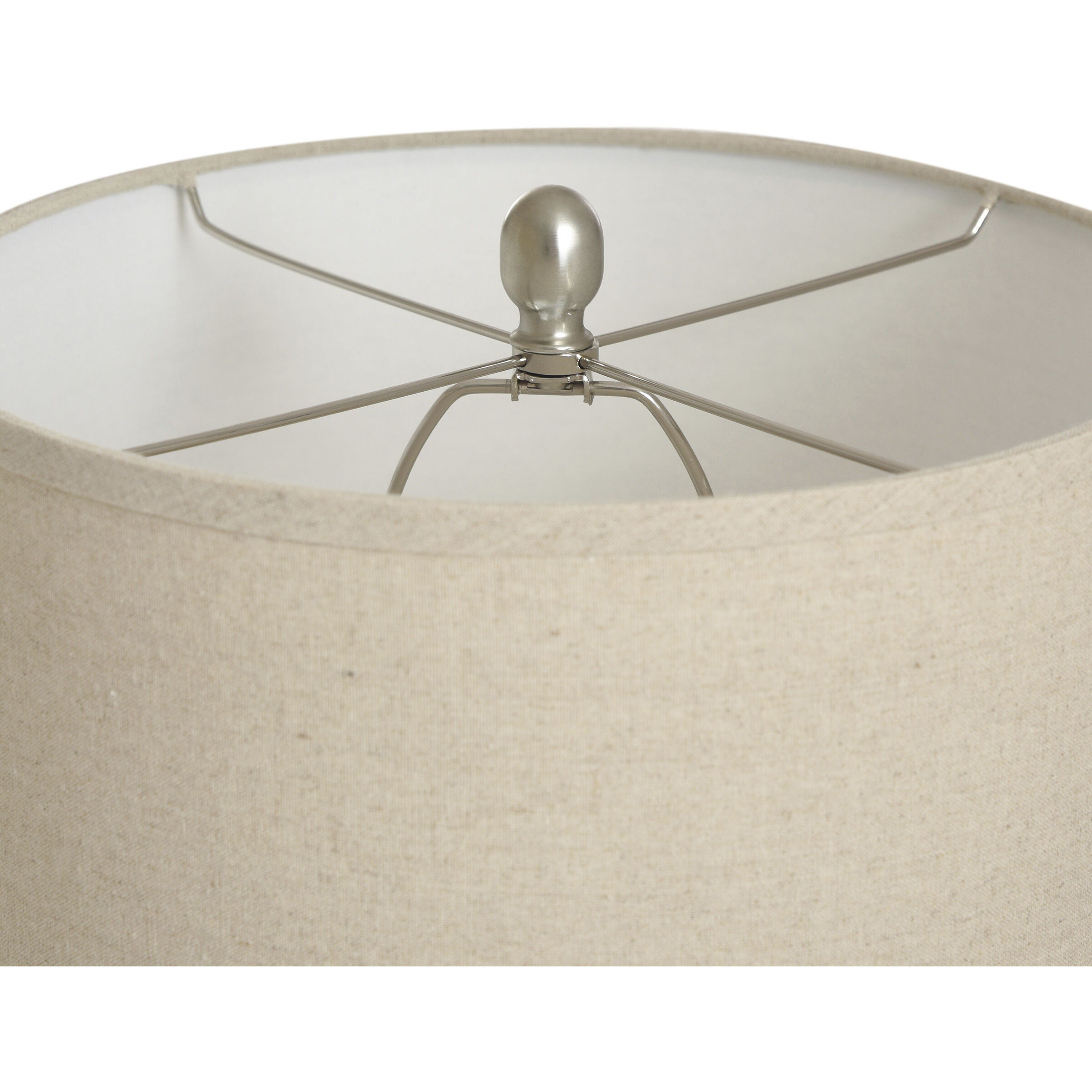 Signature 31 inch 150 watt Beige and Off White Table Lamp Portable Light 