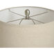 Signature 31 inch 150 watt Beige and Off White Table Lamp Portable Light 