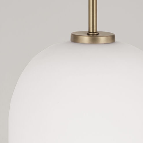 Lawson 1 Light 8.75 inch Aged Brass Pendant Ceiling Light