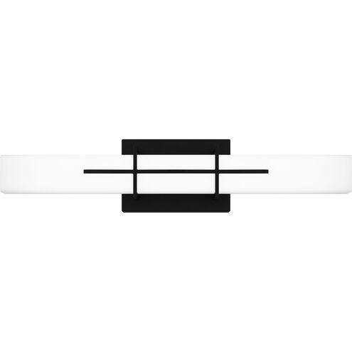 Gemini LED 22.5 inch Matte Black Bath Light Wall Light