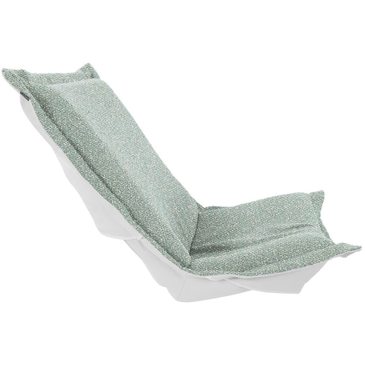 Alicante Breeze Patio Scroll Puff Chair Cover & Cushion