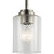 Winslow 1 Light 4.25 inch Brushed Nickel Mini Pendant Ceiling Light