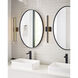 Sean Lavin Banda LED 24 inch Matte White Bath Light Wall Light, Integrated LED