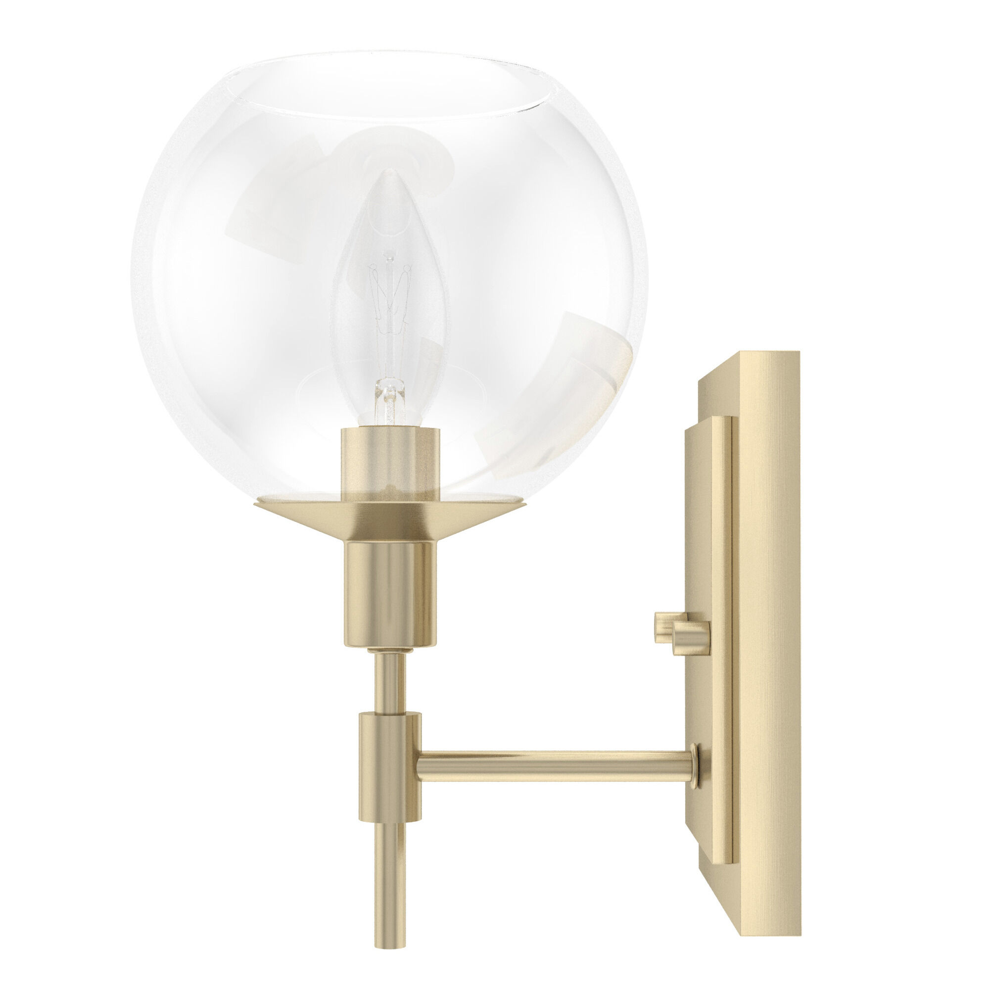 Xidane 1 Light 6 inch Alturas Gold Wall Sconce Wall Light