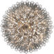 Addis 28 Light 49 inch Polished Chrome Chandelier Ceiling Light
