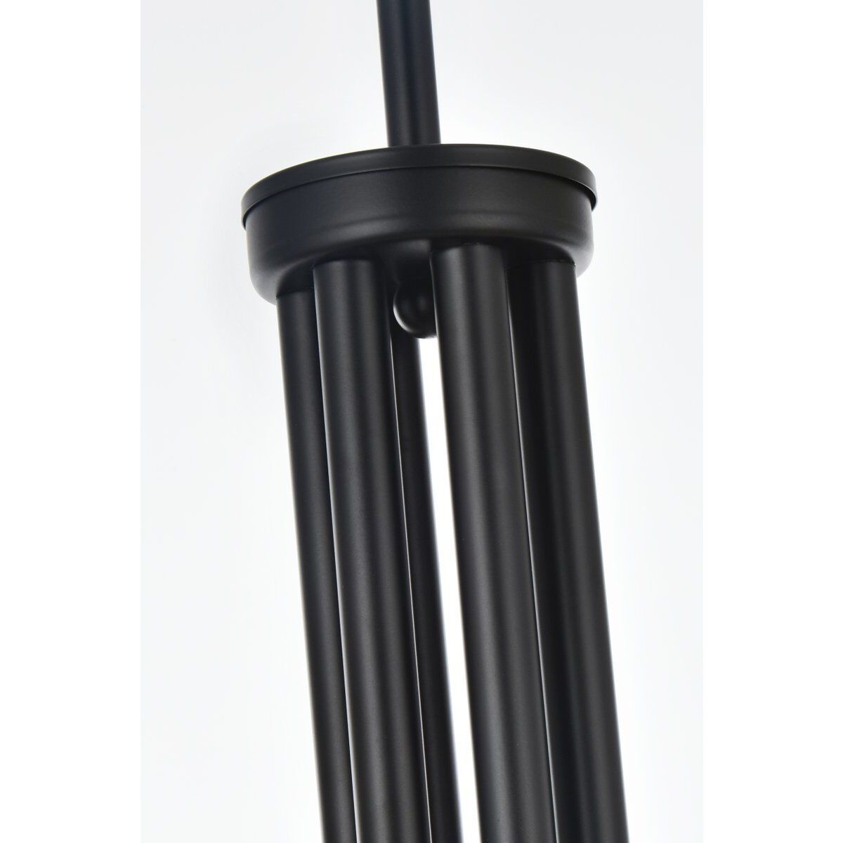 Black plastic chandelier on sale