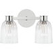 AERIN Asalea 2 Light 13.00 inch Wall Sconce