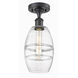 Ballston Vaz 1 Light 5.88 inch Matte Black Semi-Flush Mount Ceiling Light