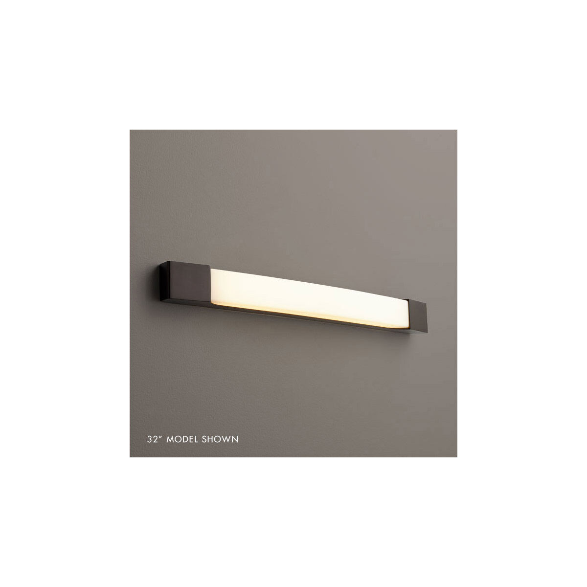 Apollo 2 Light 54 inch Oiled Bronze Vanity Light Wall Light