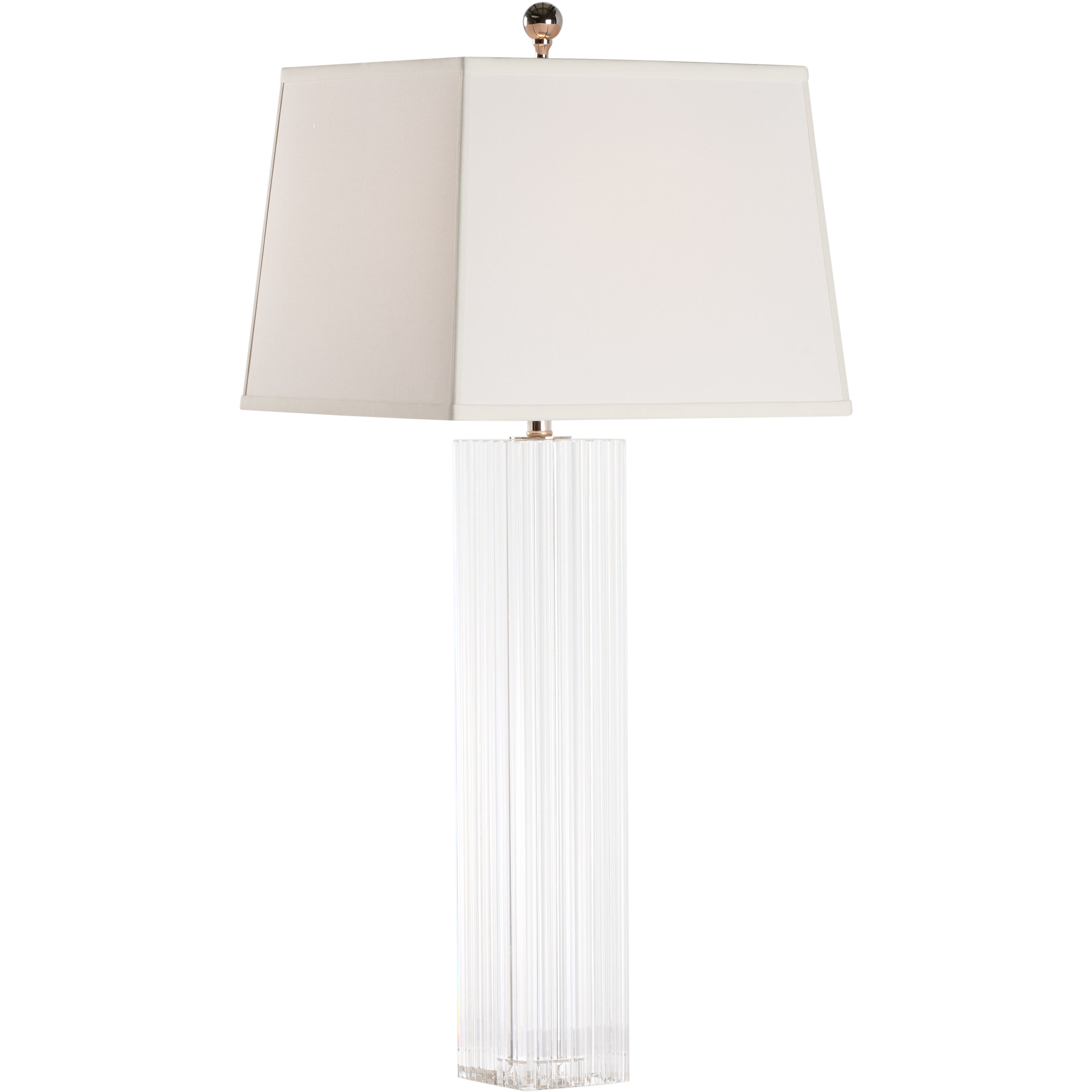 Stanford 24.5 inch 100.00 watt Clear Table Lamp Portable Light