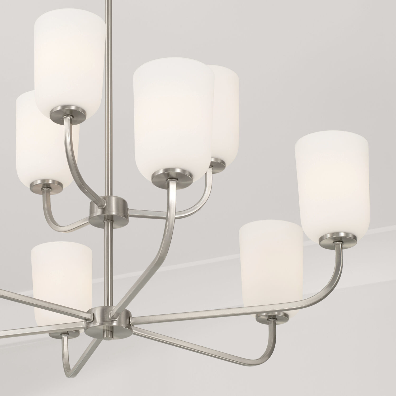 Lawson 9 Light 32 inch Brushed Nickel Chandelier Ceiling Light