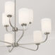 Lawson 9 Light 32 inch Brushed Nickel Chandelier Ceiling Light