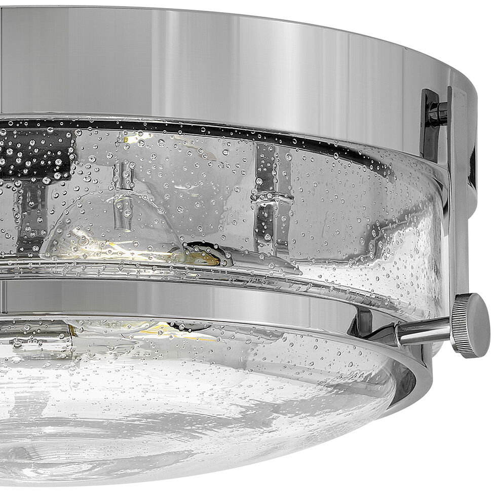 Harper 3 Light 15.75 inch Chrome Indoor Flush Mount Ceiling Light