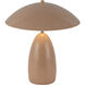 Alora Mood Poppy 13.88 inch 8 watt Peach Table Lamp Portable Light