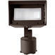Adjustable Wall Wash LED Bronze Wall Wash in 2700K Warm LED, WAC Landscape