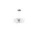 Canada LED 26 inch Chrome Chandelier Ceiling Light
