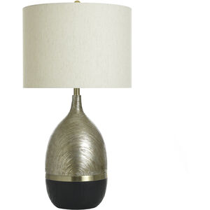 Galas 32 inch 150.00 watt Champagne Gold Table Lamp Portable Light