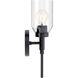 Madden 1 Light 5 inch Black Wall Sconce Wall Light