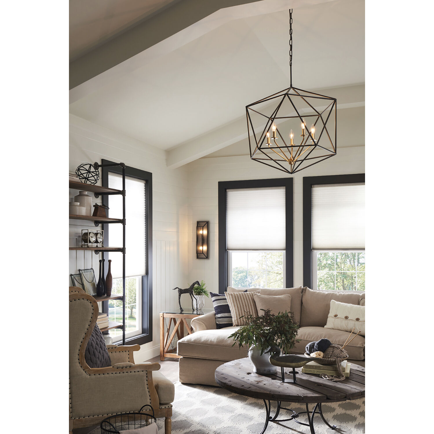 Fulton 2 Light 7.5 inch Aged Zinc with Antique Nickel Indoor Wall Sconce Wall Light