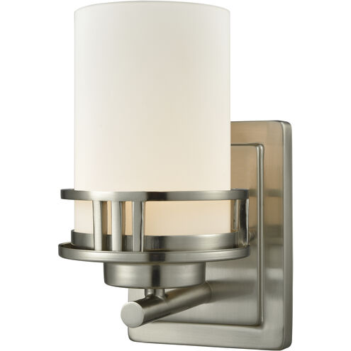 Ravendale 1 Light 7 inch Brushed Nickel Vanity Light Wall Light