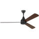 Streaming 60 inch Midnight Black Indoor/Outdoor Smart Ceiling Fan
