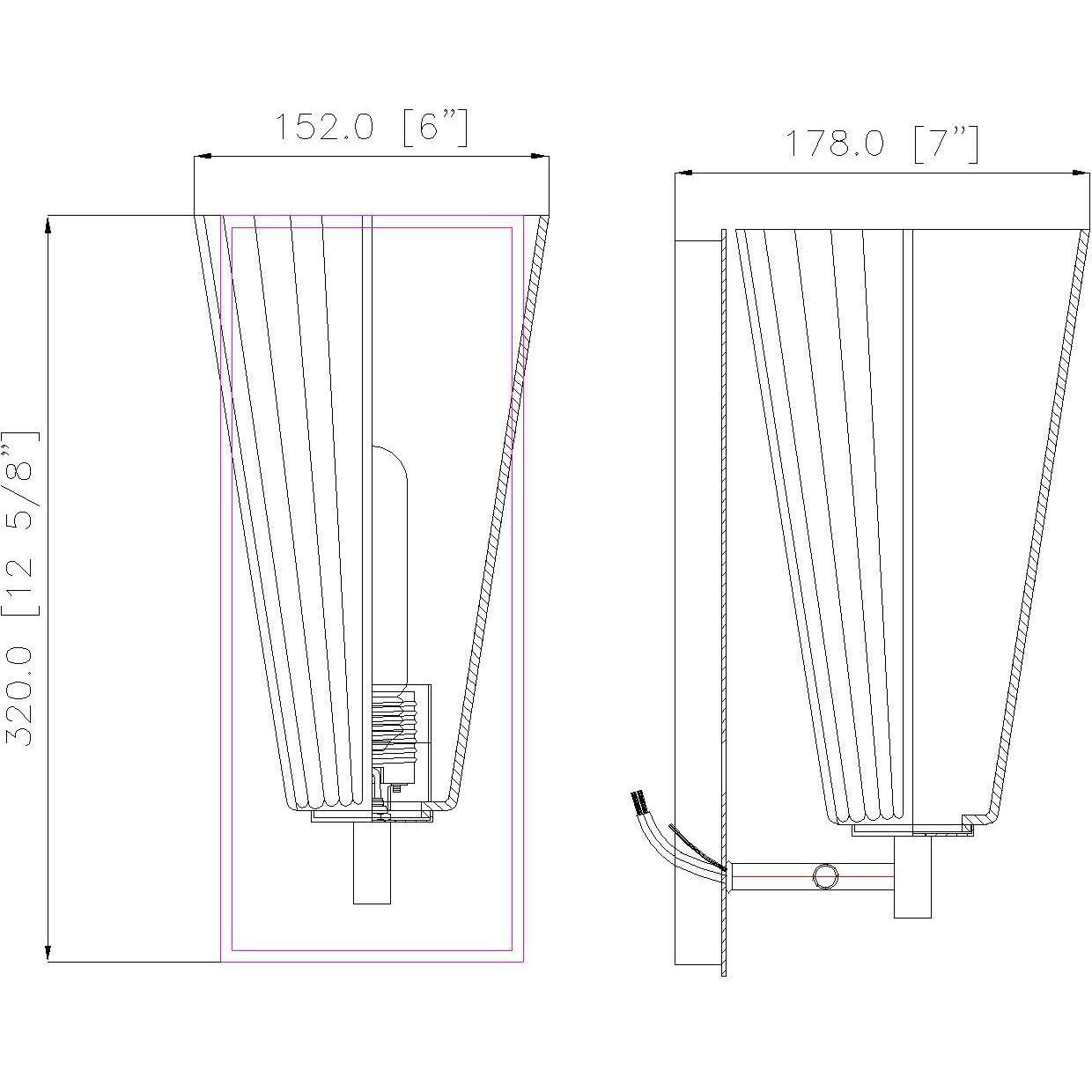 Farrell 1 Light 6 inch Modern Gold Wall Sconce Wall Light