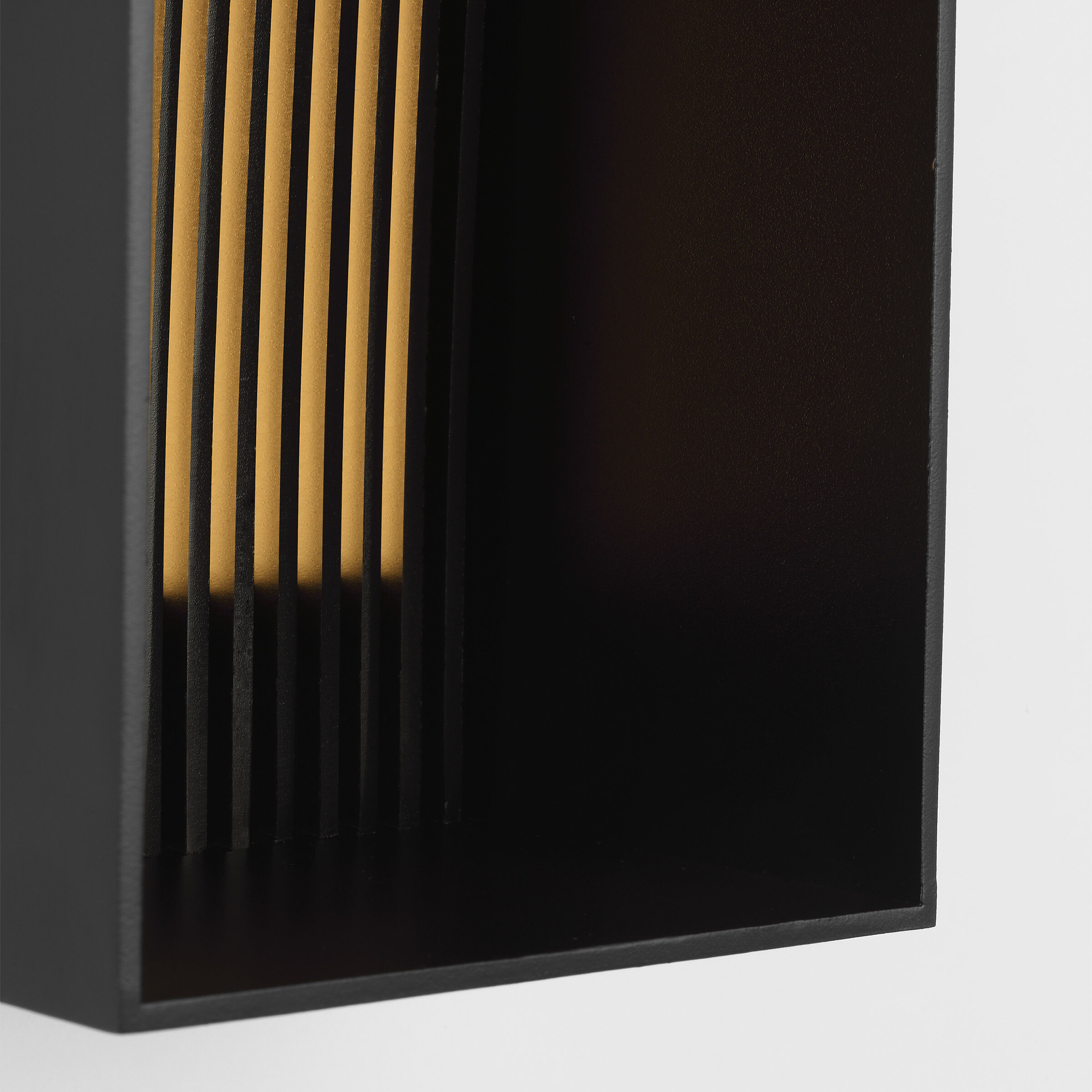 Mick De Giulio Strum LED 21.1 inch Outdoor Black Outdoor Wall Light