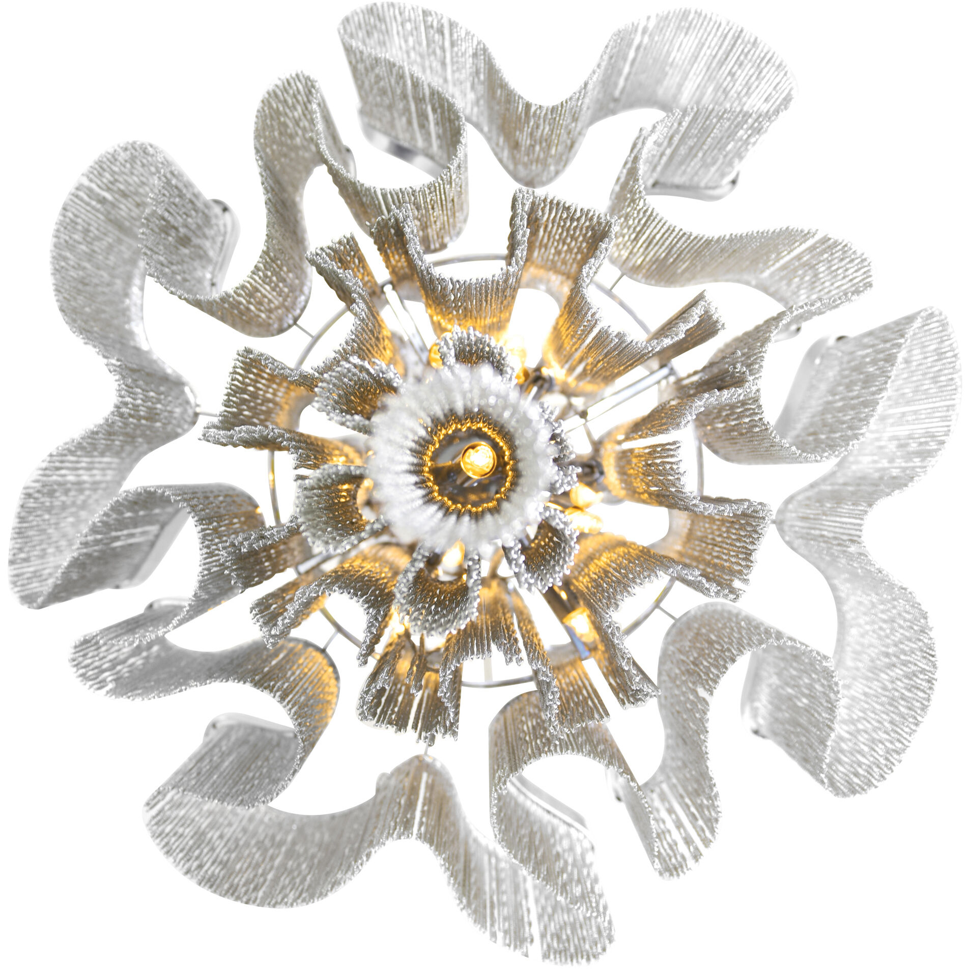 Daisy 16 Light 24 inch Chrome Down Chandelier Ceiling Light