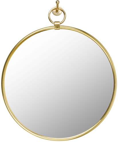 Globes 27 X 23.25 inch Light Grey Mirror, Round