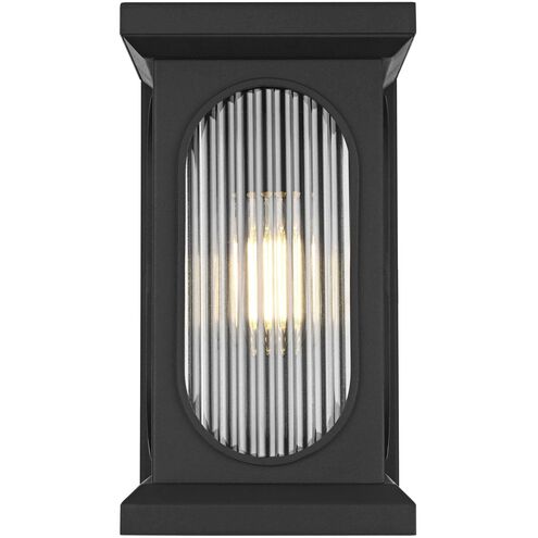 Sevyn 1 Light 14 inch Black Outdoor Wall Sconce