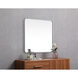 Evermore 30 X 30 inch Silver Vanity Mirror