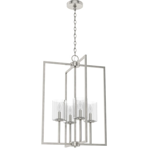 Kerrison 4 Light 19 inch Brushed Nickel Foyer Pendant Ceiling Light