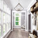 Prism 6 Light 26 inch Brushed Nickel Chandelier Ceiling Light